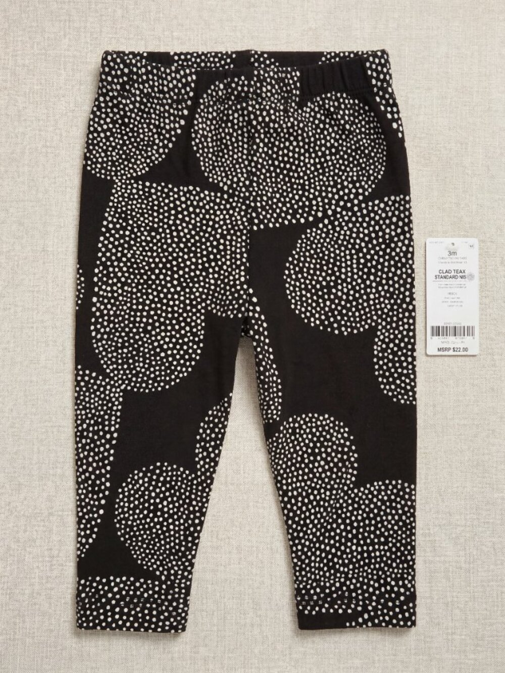 NWT Carter's Baby Girl 2-Piece Bodysuit & Pant Set – Black & white 3 months - Picture 11 of 15